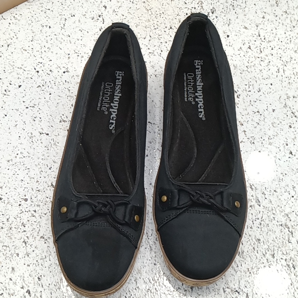 Grasshoppers Ortholite Corked Wedge Heel